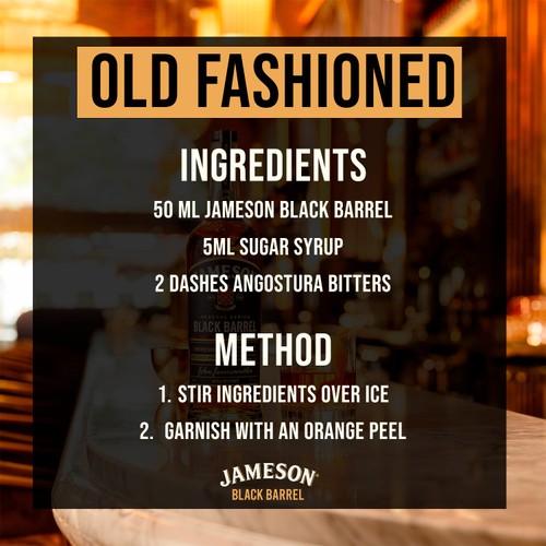 Jameson Black Barrel Triple Distilled Irish Whiskey