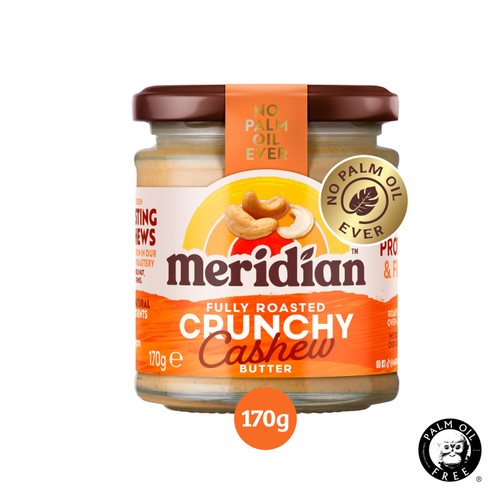 Meridian Crunchy Cashew Butter