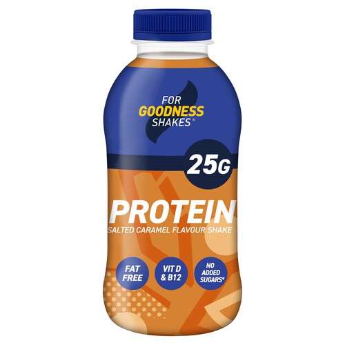 For Goodness Shake Salted Caramel 25g Protein Shake