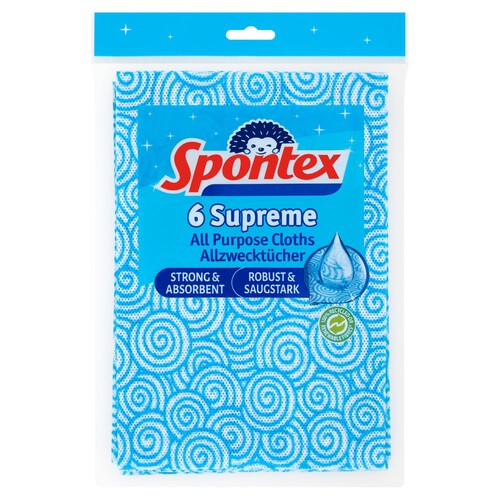 Spontex Supreme All Purpose Cloths