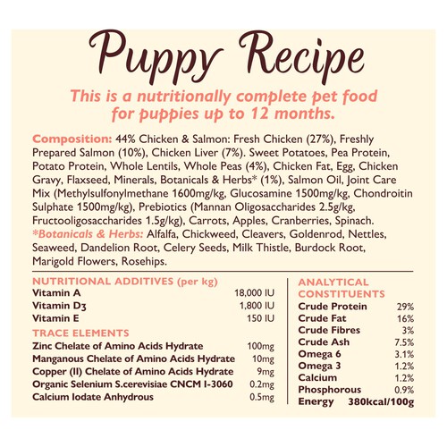 Lily's Kitchen Chicken & Salmon Dry Puppy Food