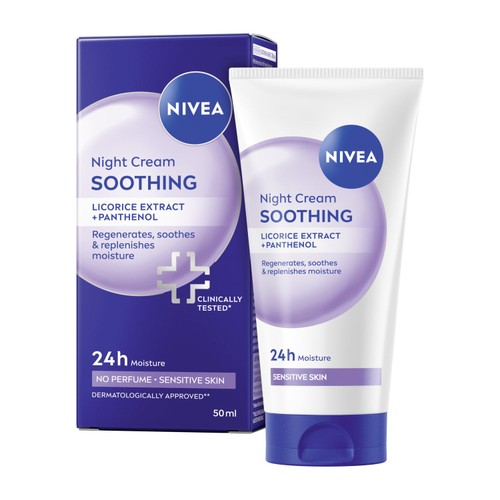 NIVEA Soothing Night Cream For Sensitive Skin