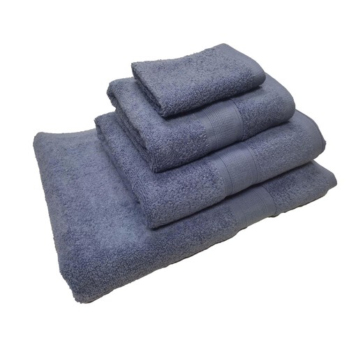 Nutmeg Denim Blue Super Soft Hand Towel