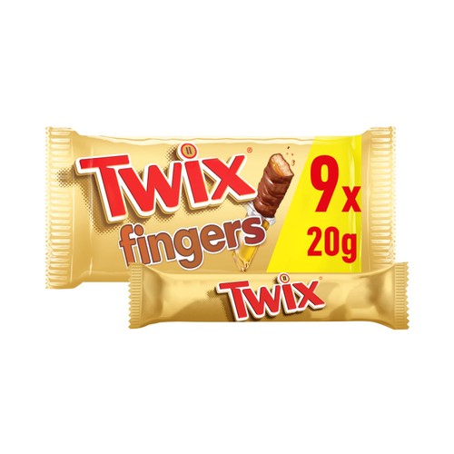 Twix Fingers Biscuit Snack Bars Multipack