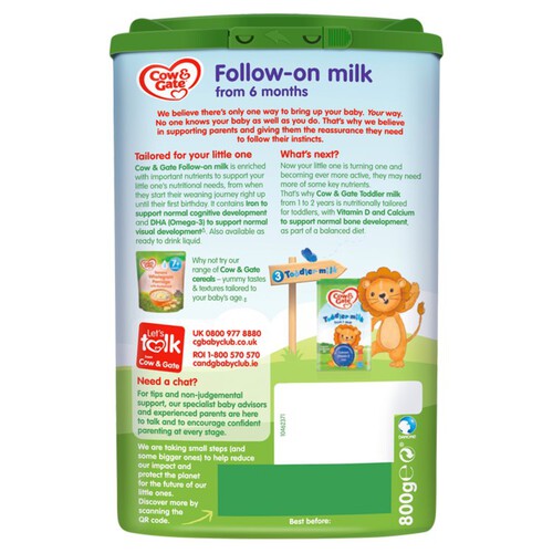 Cow & Gate 2 Follow On Baby Milk Formula