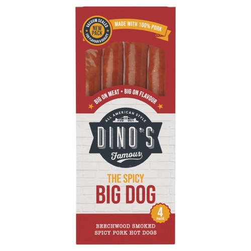 Dinos Famous Spicy Big Dogs