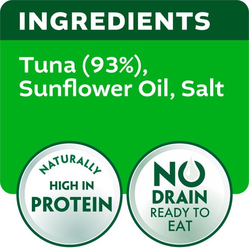 John West No Drain Fridge Pot Tuna Steak In Sunflower Oil (3x110g)
