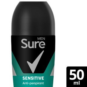 Sure Men  Anti-Perspirant Roll On Sensitive 50 ml