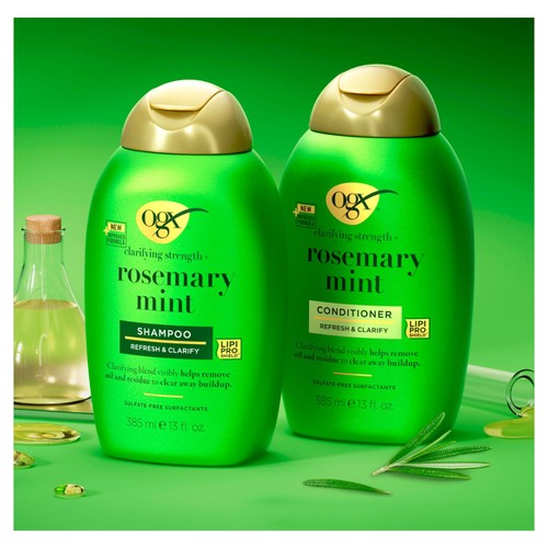 Ogx Rosemary & Mint Shampoo 385ml