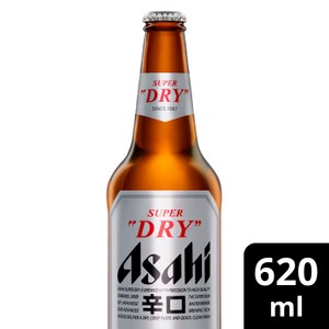 Asahi Super Dry Lager Beer Bottle