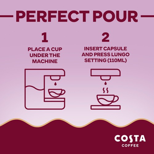 Costa Coffee Decaf Capsules x 10