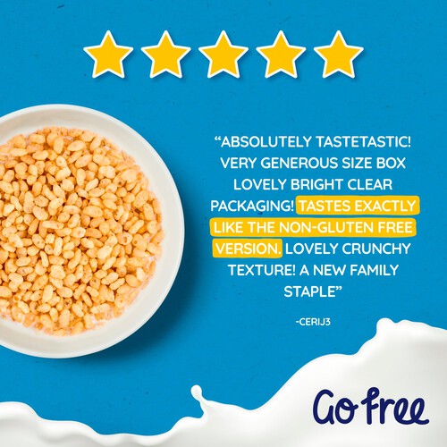 Nestle Go Free Rice Pops Gluten Free Cereal