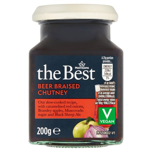 Morrisons The Best Beer Braised Chutney