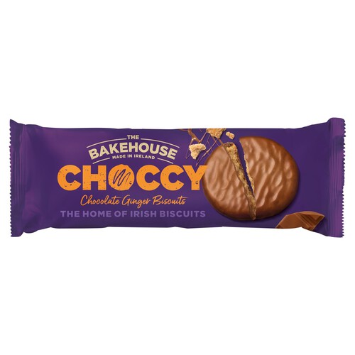 The Bakehouse Choccy Chocolate Ginger Biscuits 