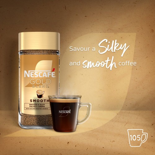 Nescafe Gold Blend Smooth Coffee 190g