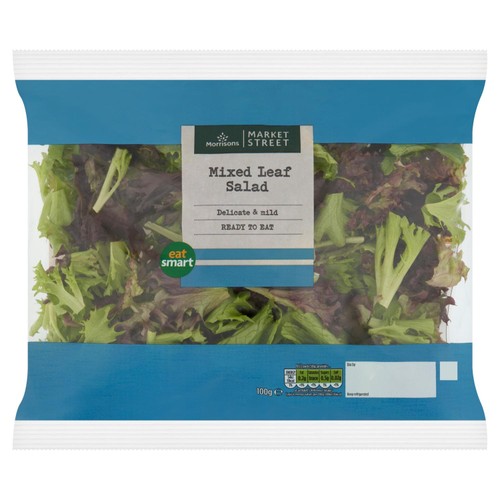 Morrisons mixed leaf salad