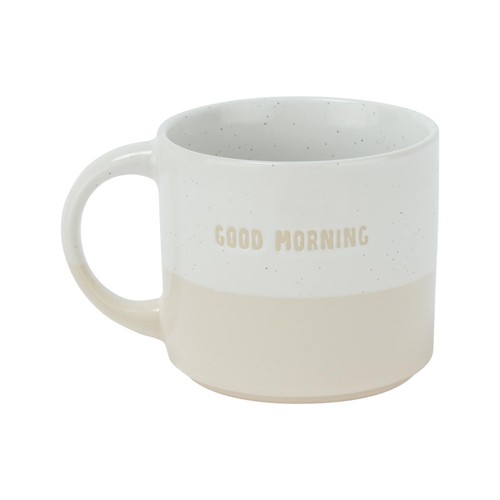 Good Morning Embossed Mug