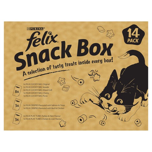 Felix Mix Cat Treat Snack Box 