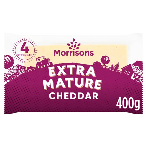 Morrisons Extra Mature Cheddar 