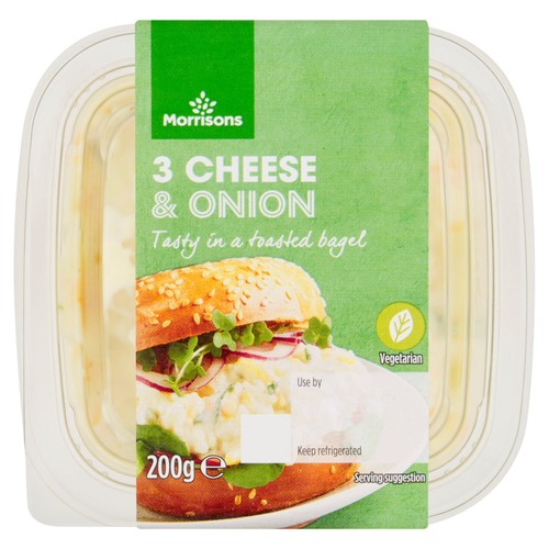 Morrisons 3 cheese onion sandwich filler