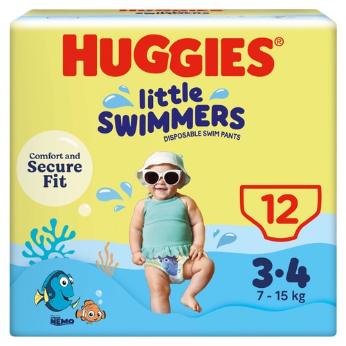 Huggies Little Swimmers Swim Nappies Size 3-4