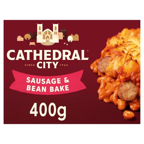 Cathedral City Baked Bean Sausage Bake 400G