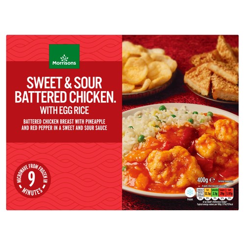 Morrisons Sweet & Sour Battered Chicken
