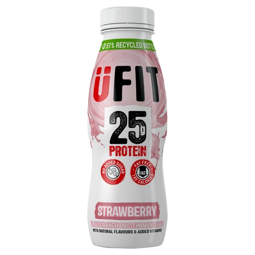 UFIT High Protein Shake Drink Strawberry