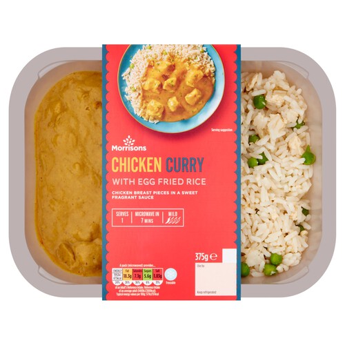 Morrisons Chinese Chicken Curry & Egg Fried Rice