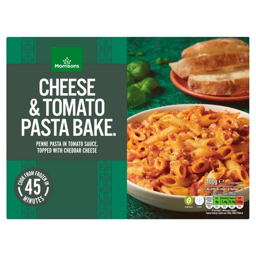 Morrisons Cheese & Tomato Pasta Bake 