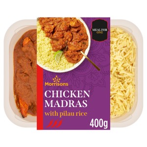 Morrisons Chicken & Black Bean Sauce & Rice