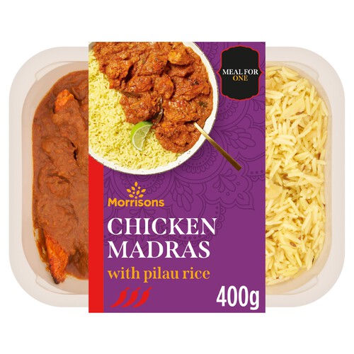 Morrisons Chicken Madras & Rice