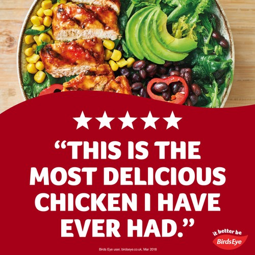 Birds Eye 2 Sweet & Sticky BBQ Chicken Breast Steaks 174g
