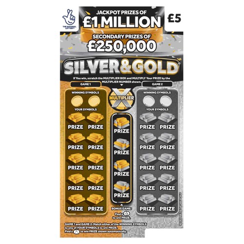 (SC) Silver And Gold Scratch Card