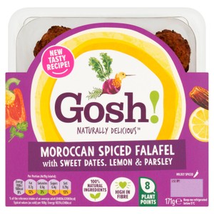 Gosh! Moroccan Spiced Falafel With Red Pepper & Apricot