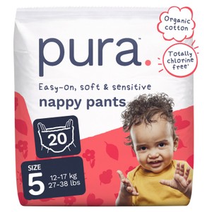 Pura Soft Comfort Nappy Pants Size 5 (20 pack)