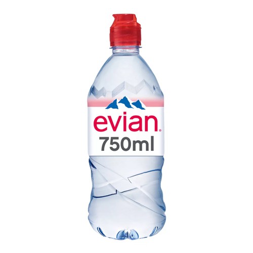evian Natural Mineral Water Sports Cap
