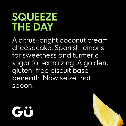 Gu Plant Spanish Lemon Cheesecakes