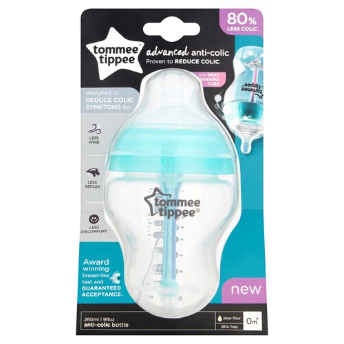 Tommee Tippee Advanced Anti-Colic 260Ml 9 Floz Bottle