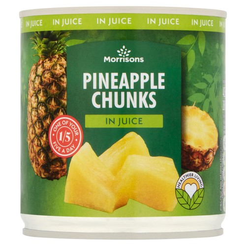 Morrisons pineapple chunks in juice