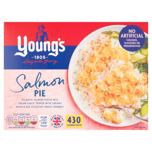 Young's Salmon Pie 