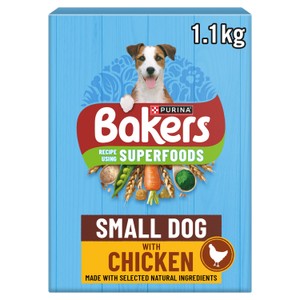 Bakers Small Dog Dry Dog Food Chicken And Veg