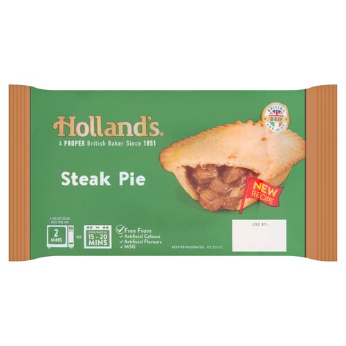 Holland's Just Steak Pie