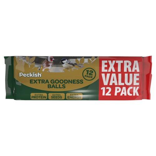Peckish Extra Goodness Balls - 12 Pack