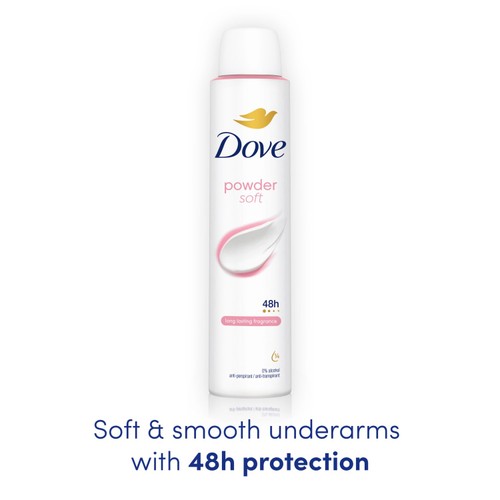 Dove Women Antiperspirant Deodorant Powder Aerosol 200ml