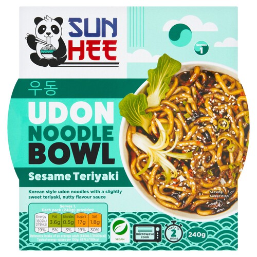 Sun Hee Teriyaki Udon Bowl 