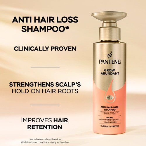 Pantene Grow Abundant Shampoo 290Ml