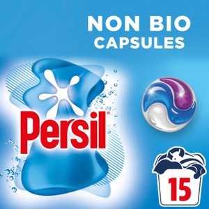 Persil 3-In-1 Bio Washing Capsules 15 Washes
