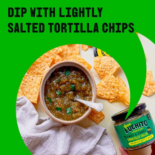 Gran Luchito Mexican Zingy & Tangy Tomatillo Salsa 300g