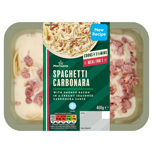 Morrisons spaghetti carbonara